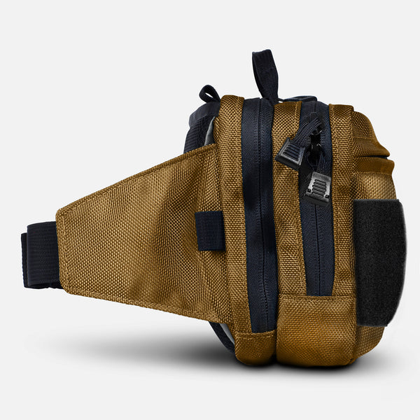 TRGR Logan CCW Waist Pack With Loop, Coyote Brown, side view 2