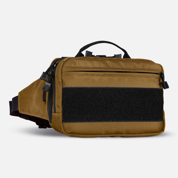 TRGR Logan CCW Waist Pack With Loop, Coyote Brown, front view